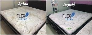 Portfólio de lavagem e higienização de colchões Flex Clean SP